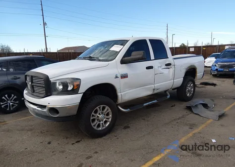 2008 Dodge Ram 2500 Slt/Power Wagon из США, поврежденный, VIN 3D7KS28A58G243702